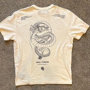 Darc Sport White Graphic Tee